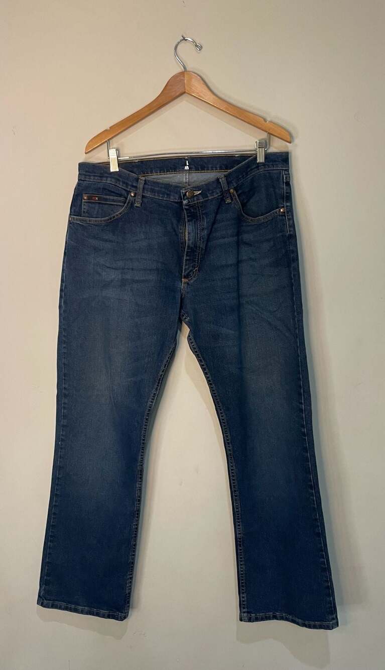 Wrangler 20X Men's Jeans Size 36x32 Blue Denim